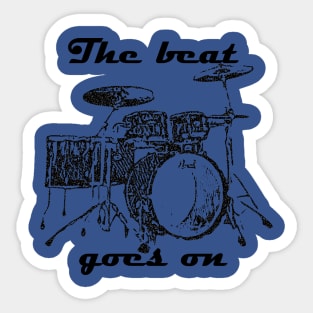 Drumset Sticker